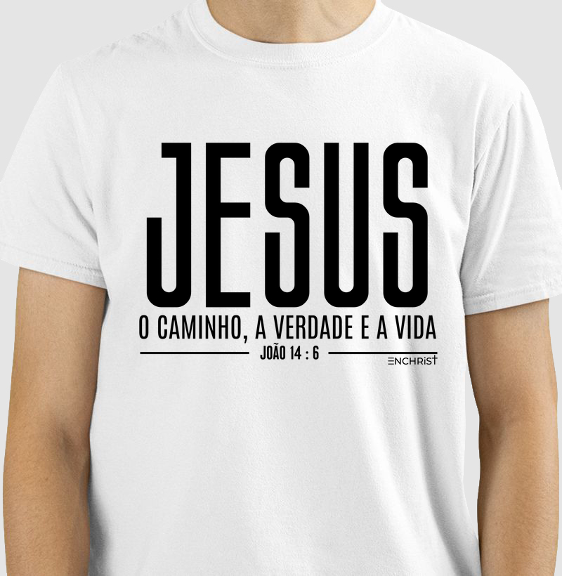 Camiseta Branca João 14:6