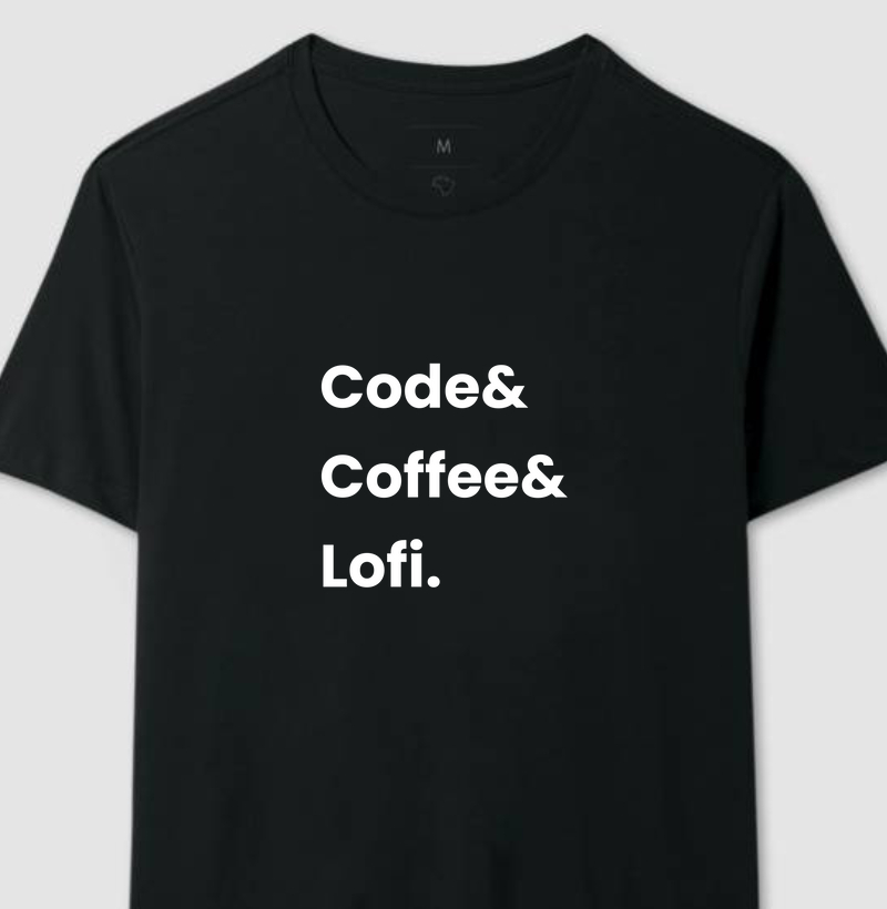 Camiseta - Code Coffee Lofi