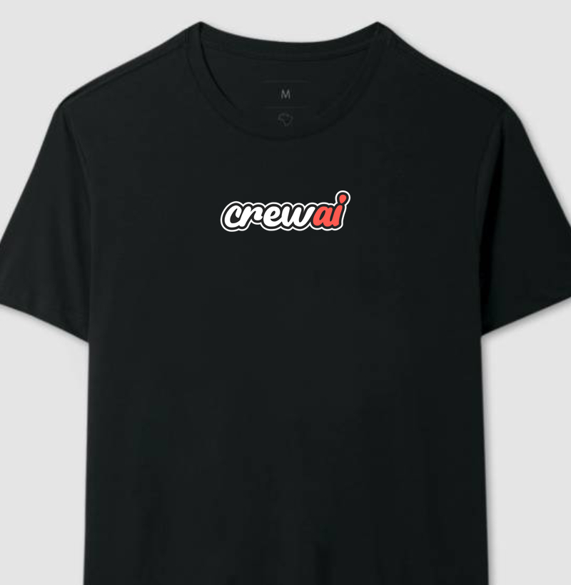 Camiseta - crewai
