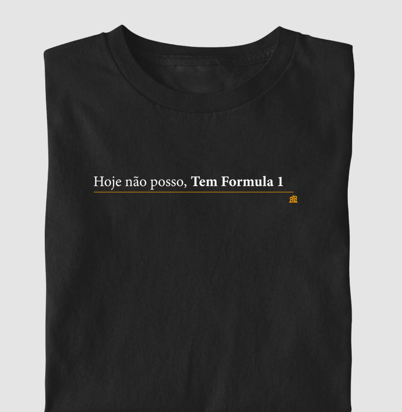 Hoje não posso, Tem Formula 1