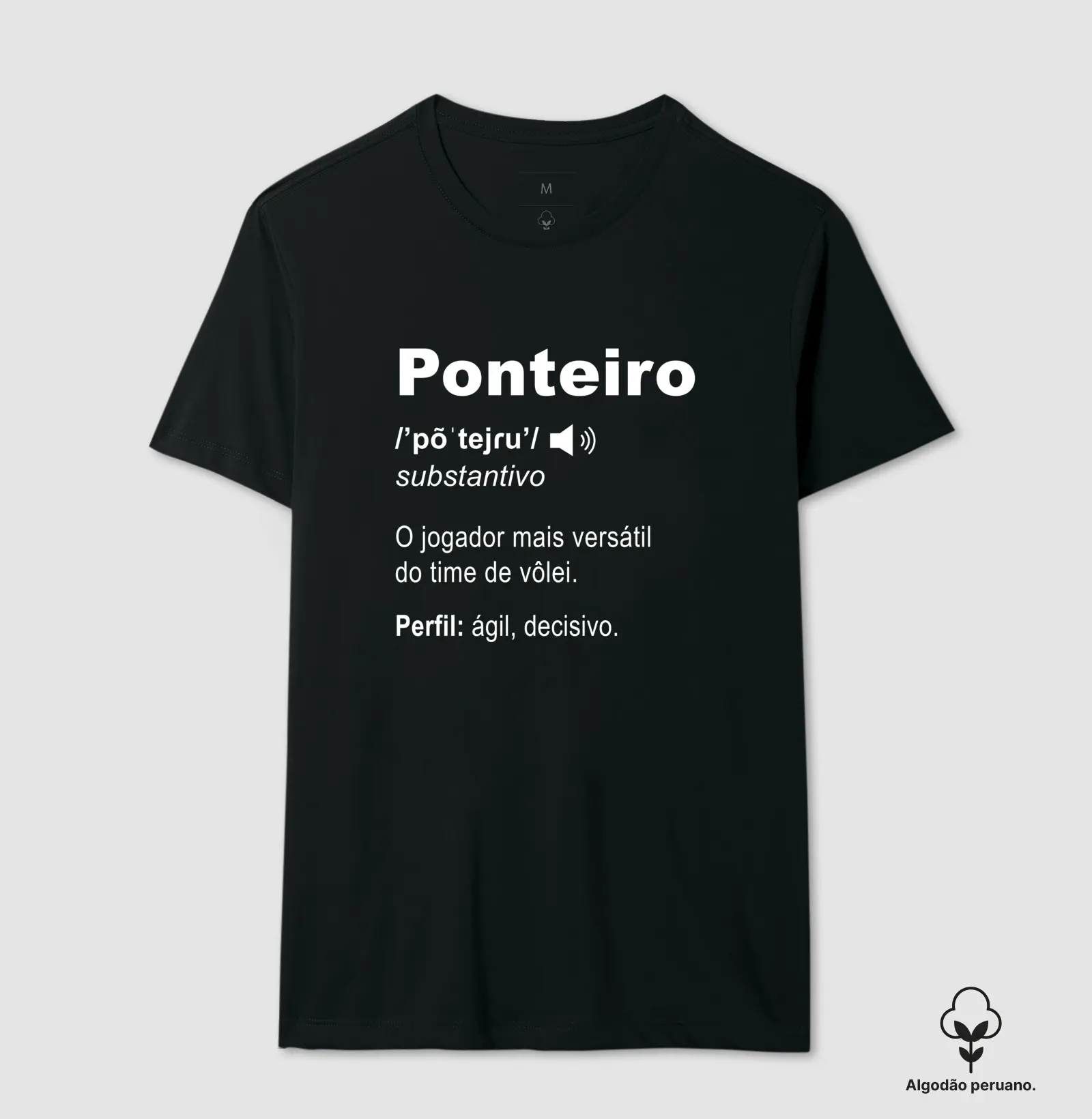 Camiseta Premium Ponteiro Voleibol