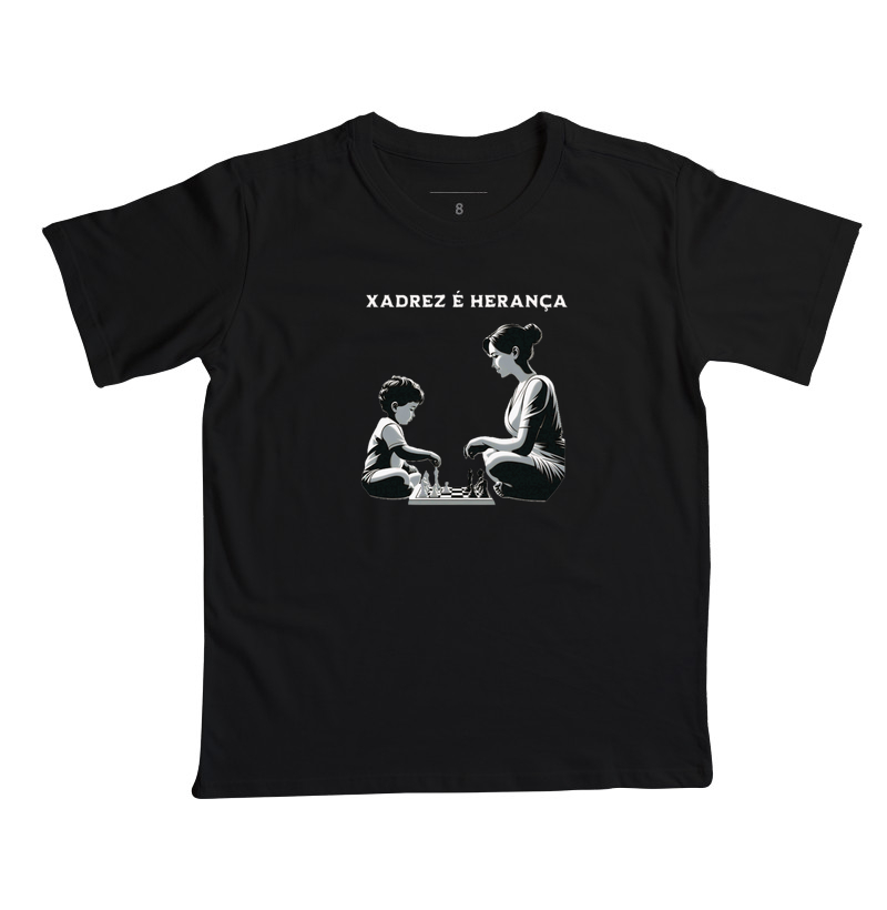 Xadrez é herança - Mãe e menino