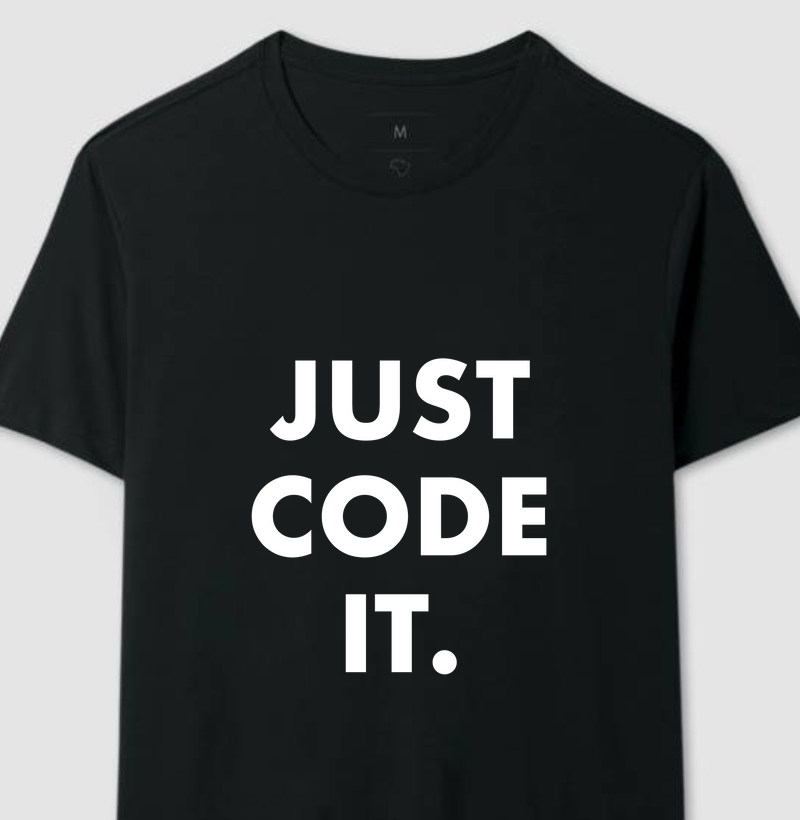 Camiseta - Just Code It 2