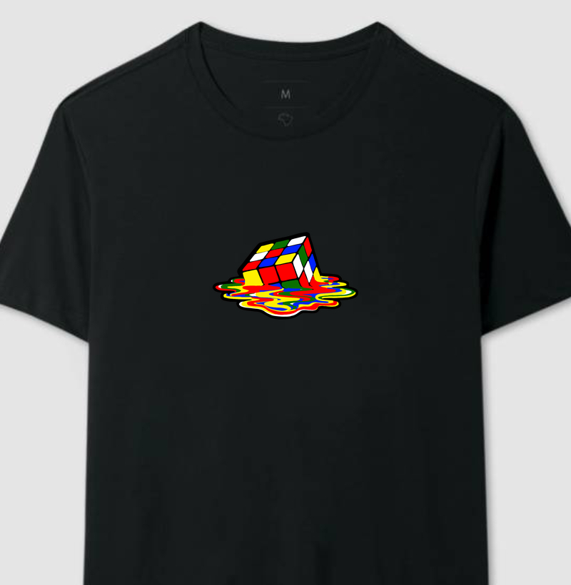 Camiseta - Cubo magico