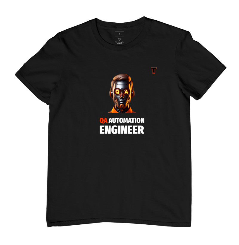 Camiseta - QA Automation Engineer IA Art Mas