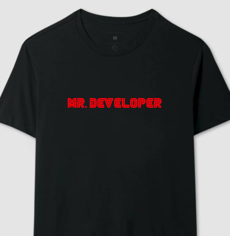Camiseta - MR DEVELOPER