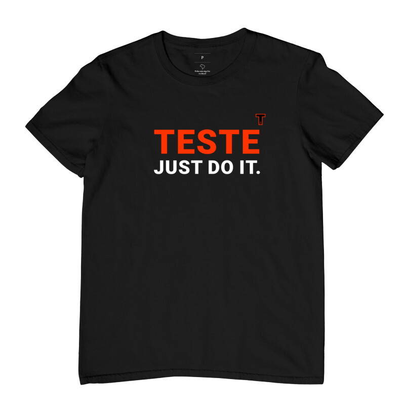 Camiseta - teste just do it