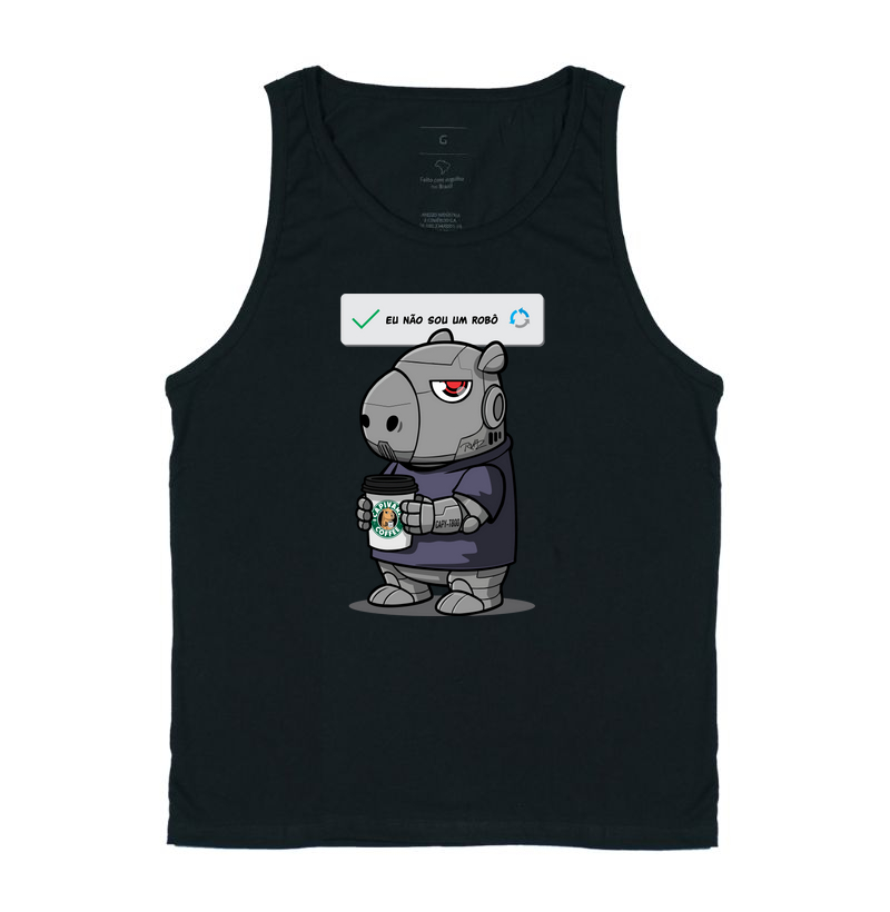 Camiseta Capivara Robô