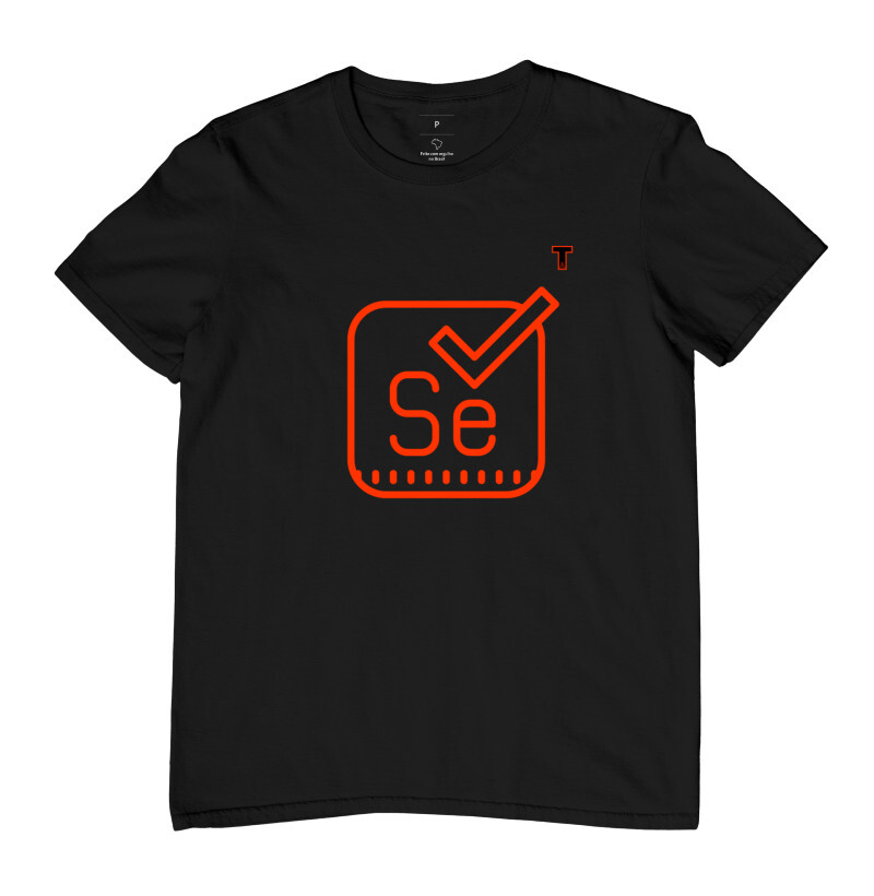 Camiseta - Automação Selenium