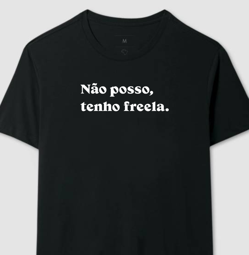 Camiseta - Não posso