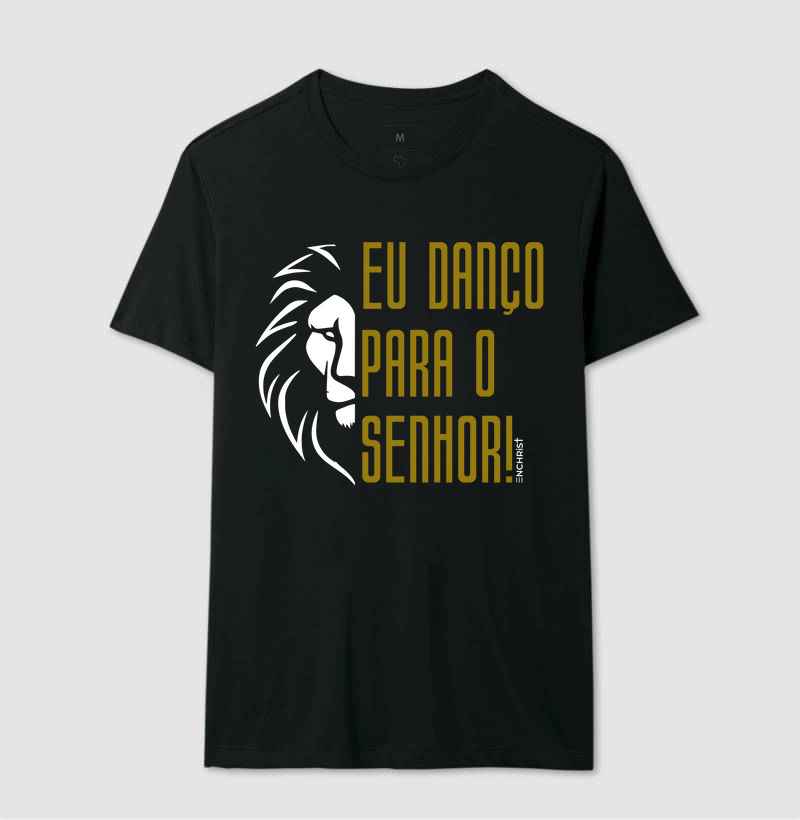 Camiseta Cores - Eu danço para o Senhor