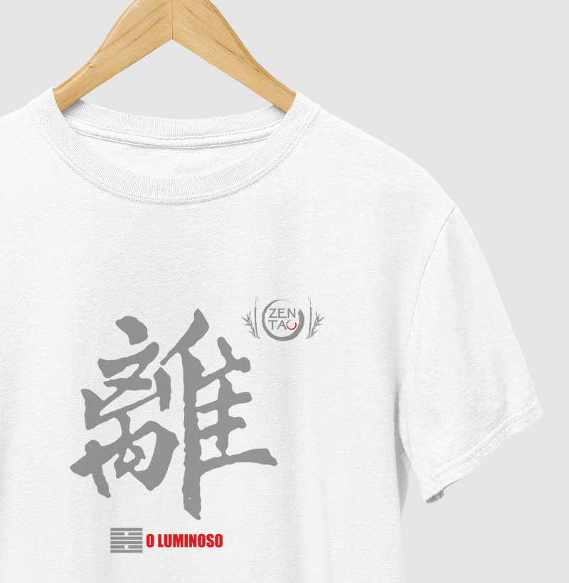 I-Ching: o Luminoso (estampa cinza)