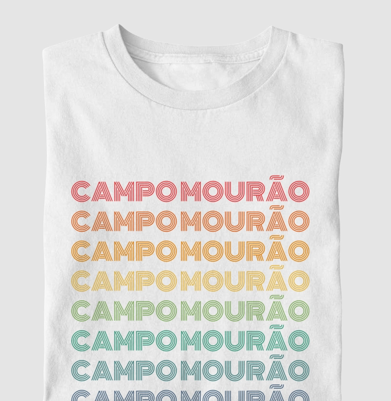 Campo Mourão Letreiro Retrô