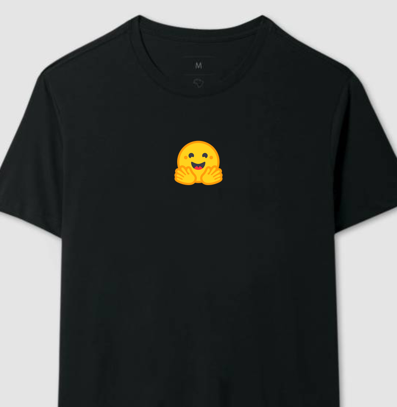 Camiseta - Hugging Face