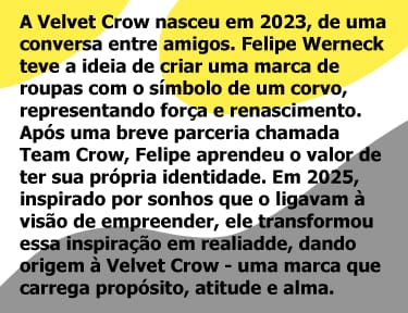 Sobre VELVET CROW