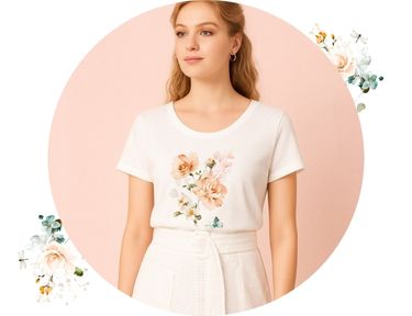 Sobre Cereja Pink T-Shirt