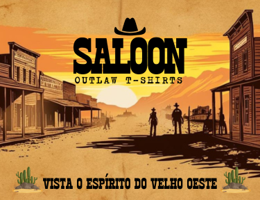 Sobre SALOON OUTLAW T-SHIRTS
