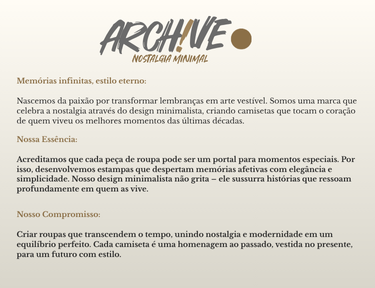 Sobre ARCH!VE